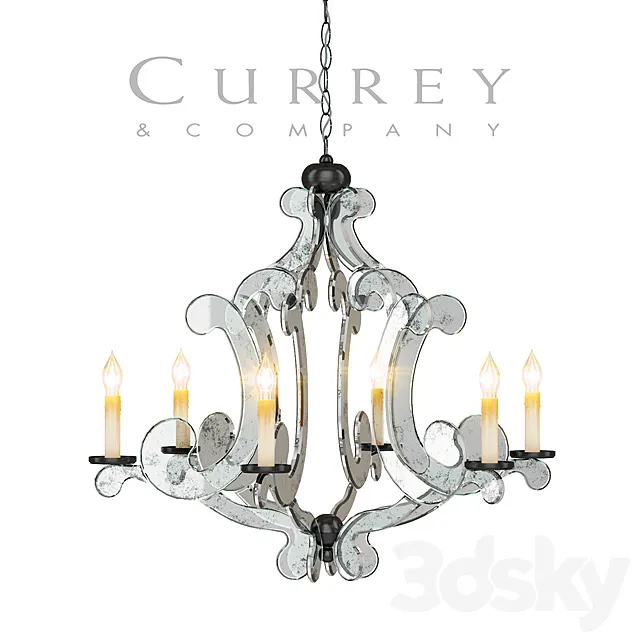 Bellamour by Currey&Company 3ds Max