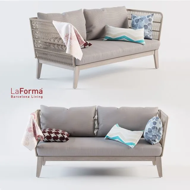 Bellano Sofa La Forma 3dsMax Model