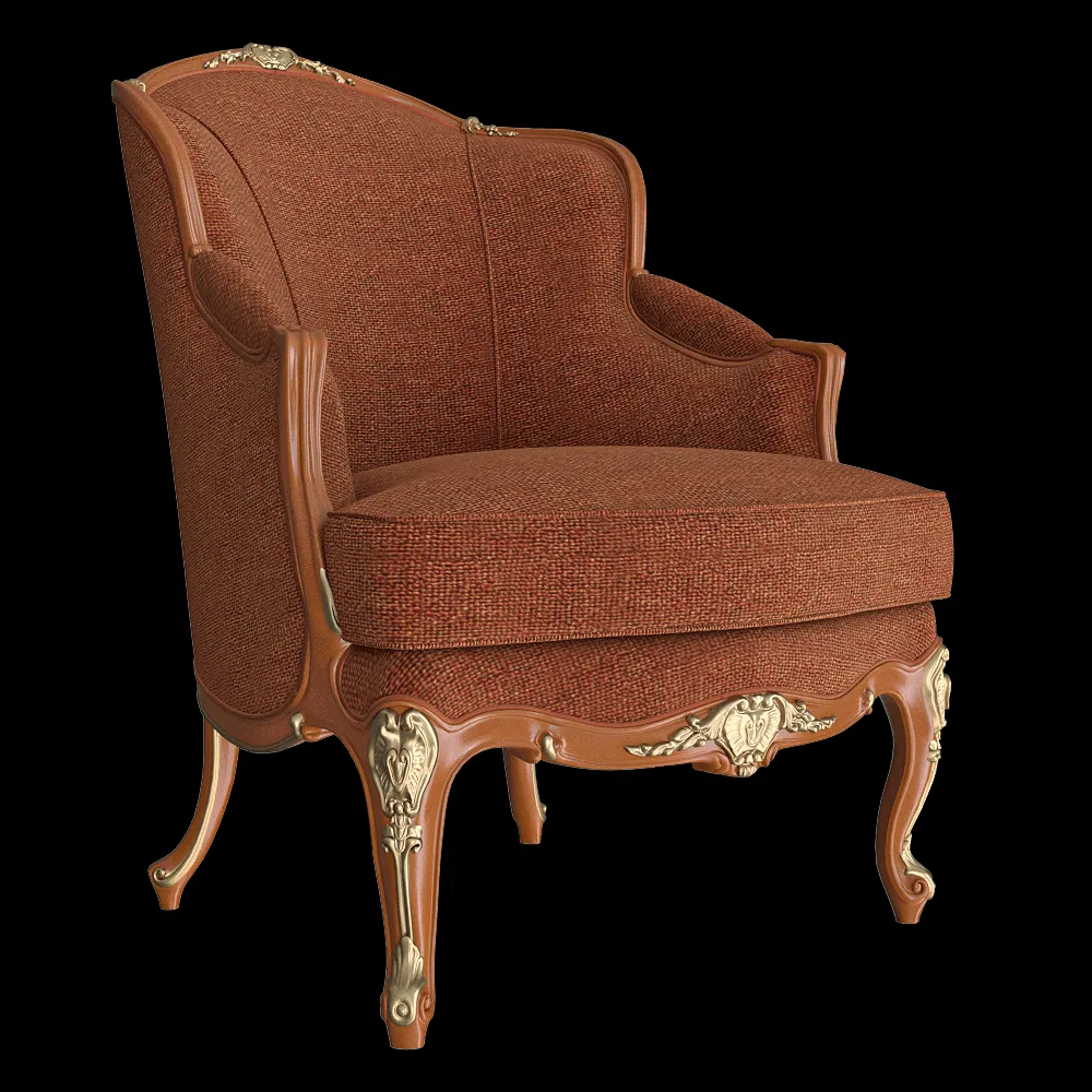 Bellotti Ezio  – Armchair 4996-4997 3ds Max