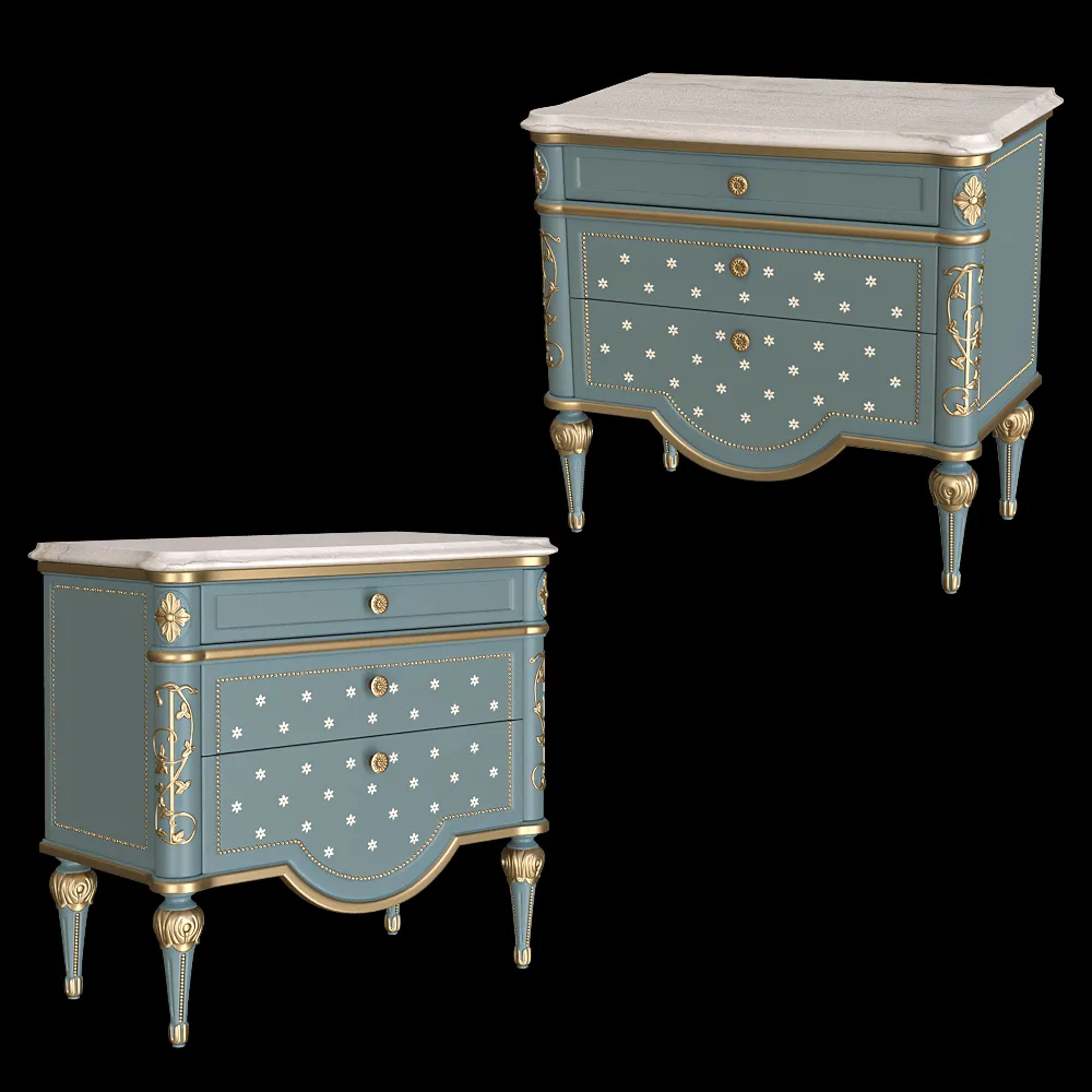 Bellotti Ezio  – Chest of drawers 3714 3ds Max