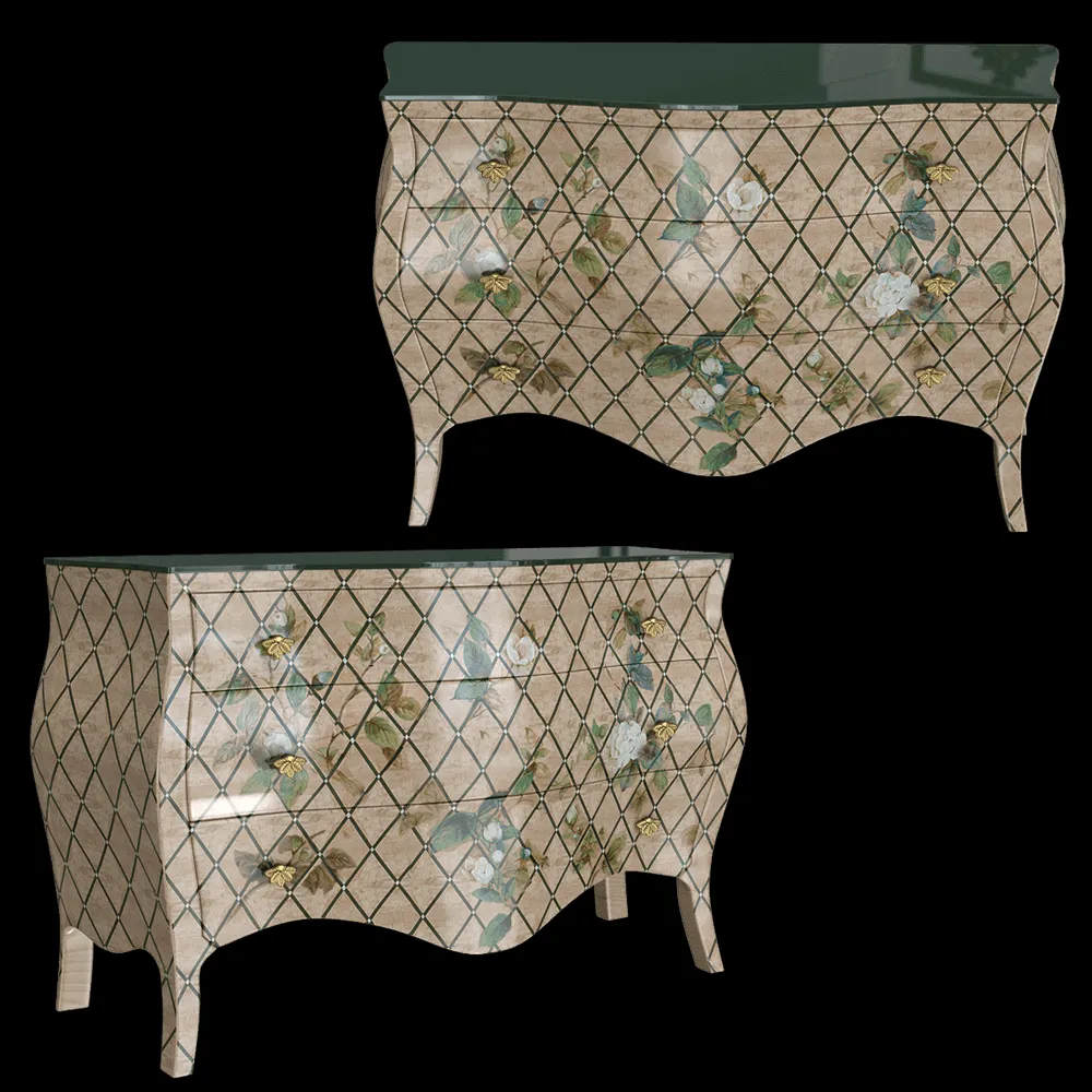 Bellotti Ezio  – Chest of drawers 3723 3ds Max