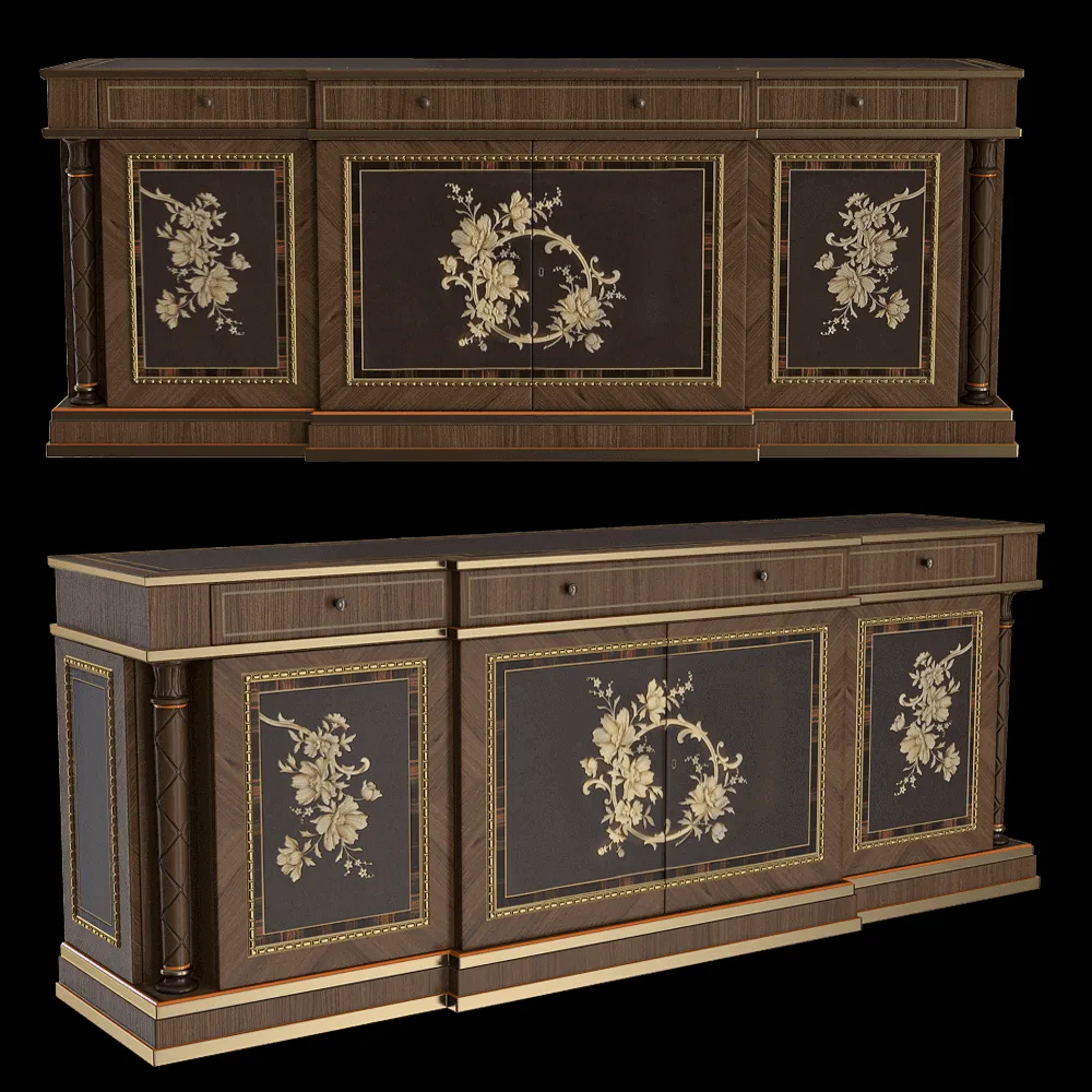 Bellotti Ezio  – Sideboard Cromie 3ds Max