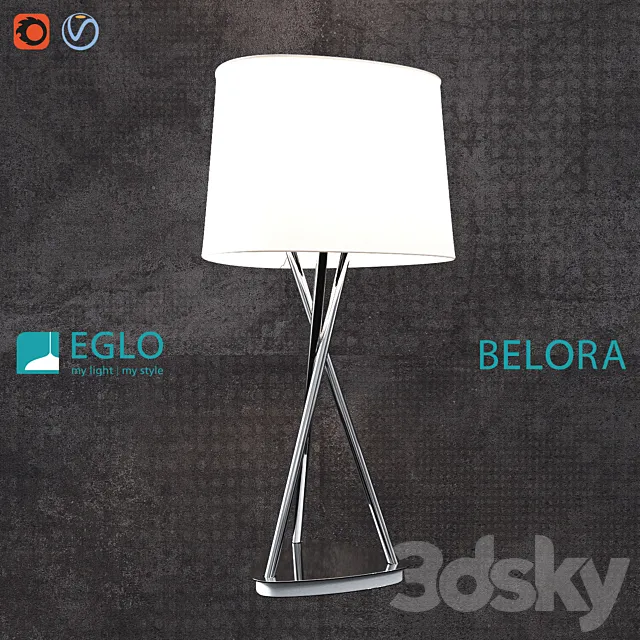Belora EGLO Lamp 3DSMax File