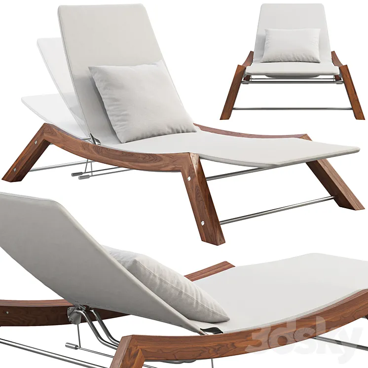 Beltempo Windmaster Chaise Lounge (3 options) 3DS Max