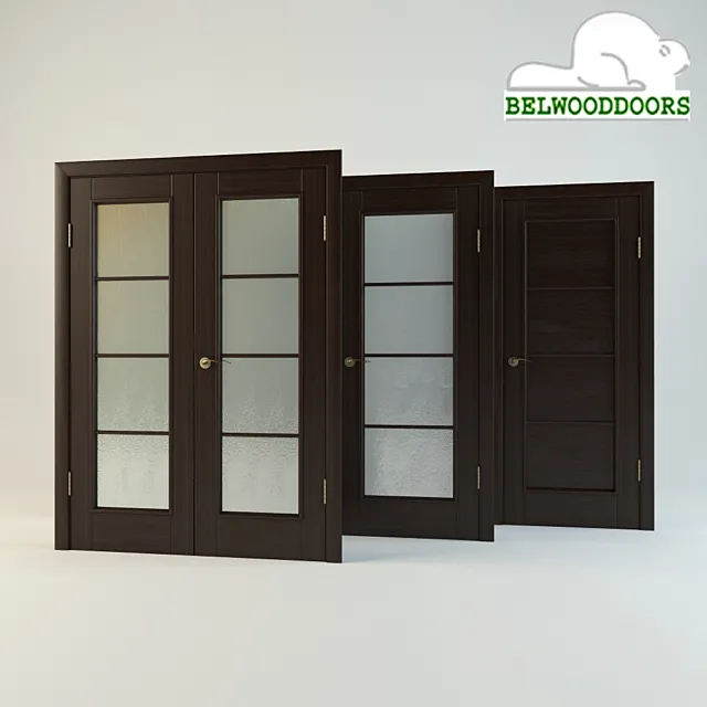 Belwooddoors Modern Doors Suite 3DSMax File