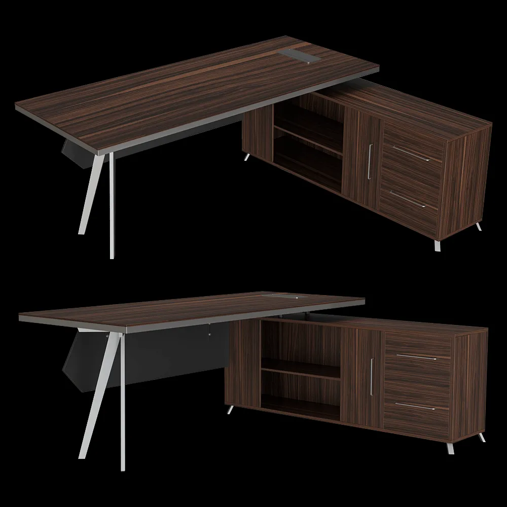 Bemondi – Desk with assistant PLATINUM 20C 3ds Max