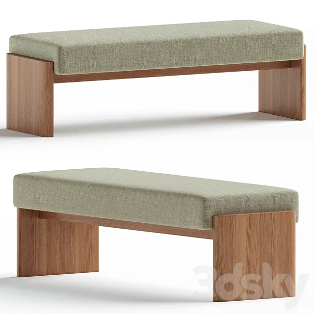BENCH 05114 by USONA 3DS Max Model