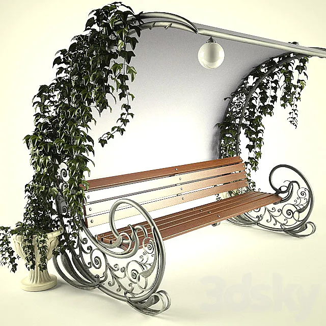 bench 3ds Max