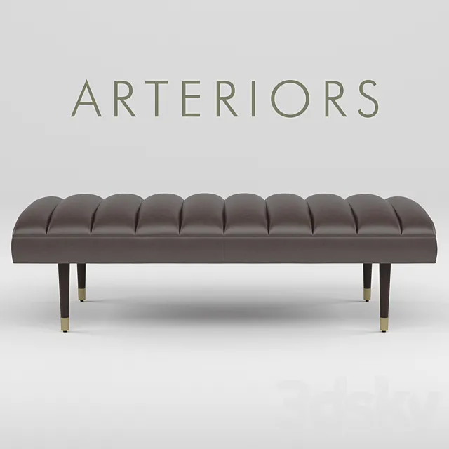 Bench Arteriors Christophe 3DS Max Model