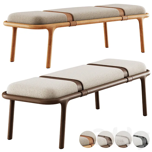 Bench Belts By Carpanese Home 3ds Max