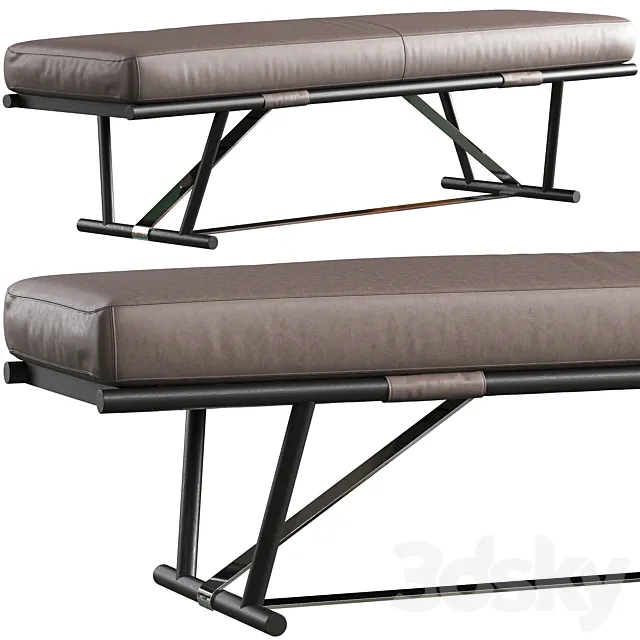 Bench Chanintr Liaigre Touareg 3DS Max Model