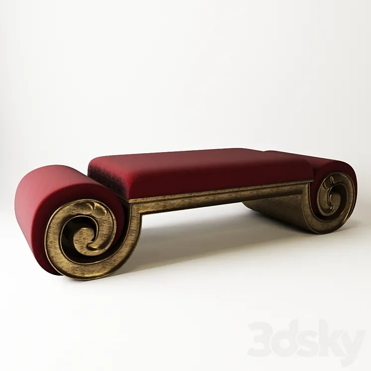 Bench Christopher Guy 3DS Max