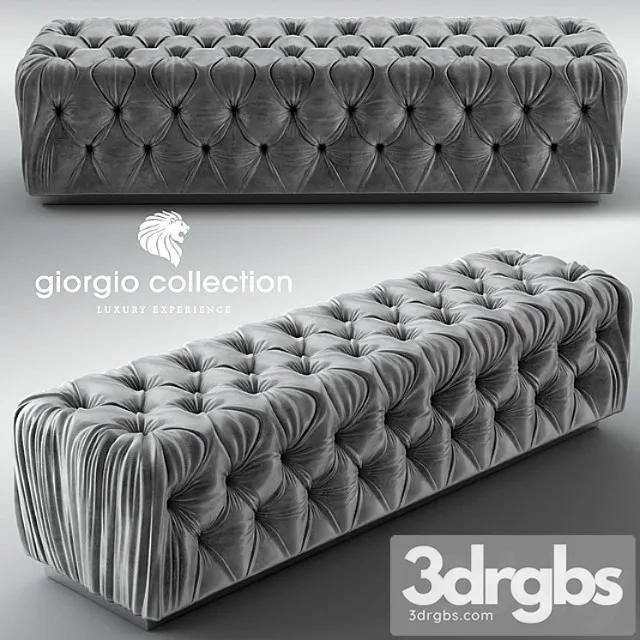 Bench Giorgio Collection Sunrise 3dsmax Download