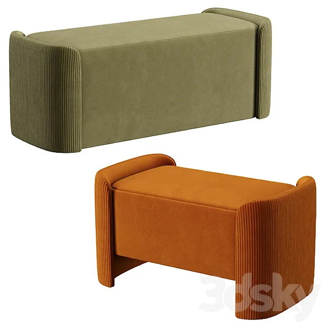 Bench IO01 IO02 Manifesto 3ds Max