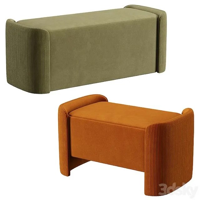 Bench IO01 IO02 Manifesto 3dsMax Model