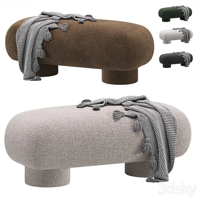 Bench Koto Cozy By Divan.ru 3dsMax Model