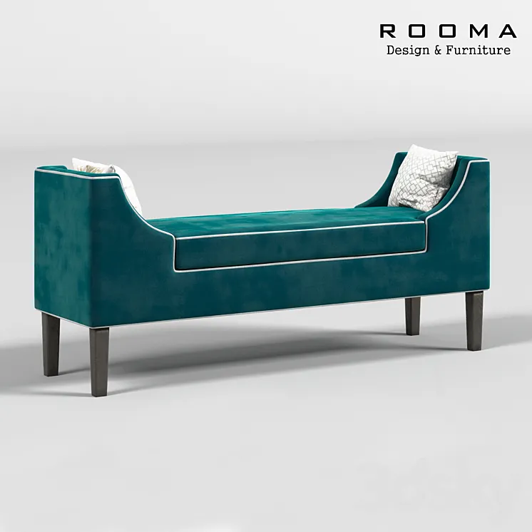 Bench Lime Rooma Design 3DS Max