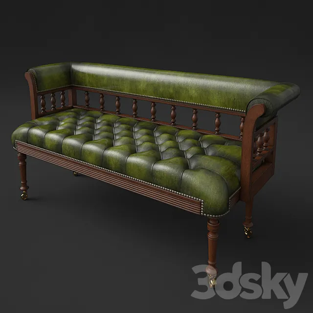 Bench “Love” by Howard & Fleming 3DSMax File
