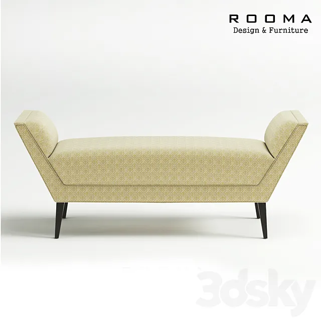 Bench Riga Rooma Design 3ds Max