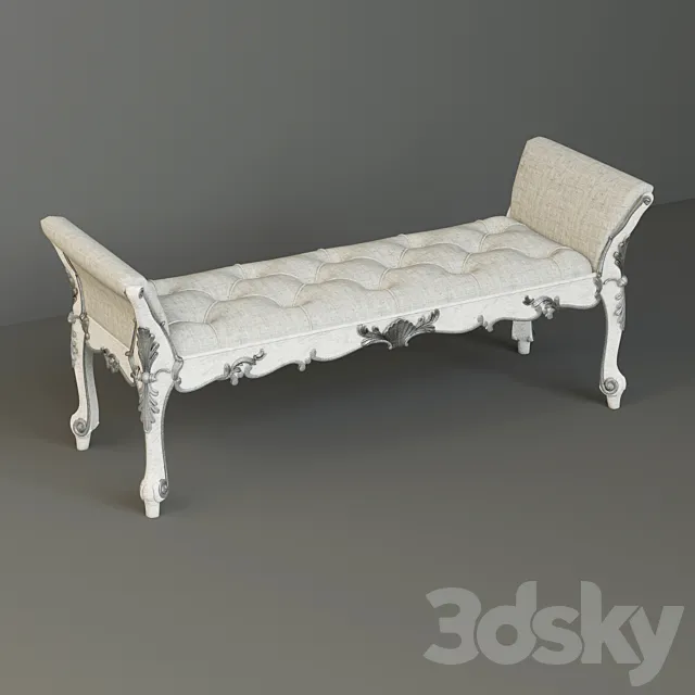 Bench Silvano Grifoni 3DS Max Model