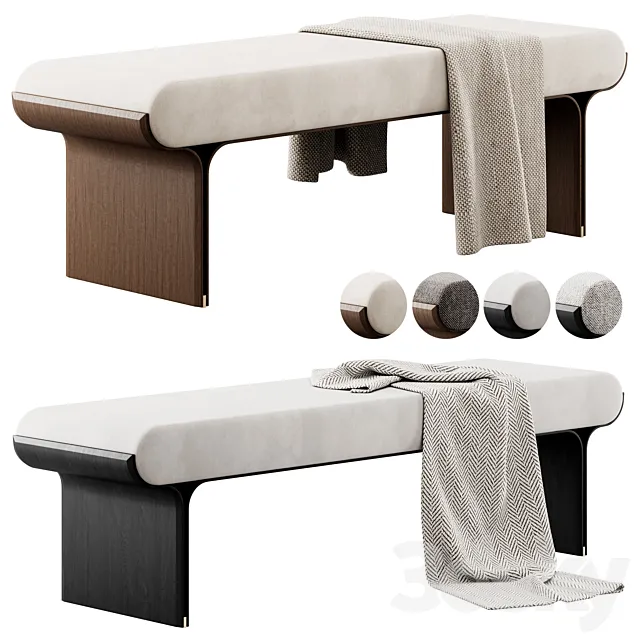 Bench Stami By Gallotti & Radice 3ds Max