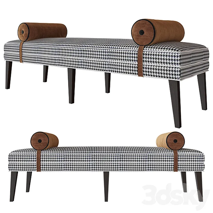 Bench Twiggy Rooma Design 3DS Max