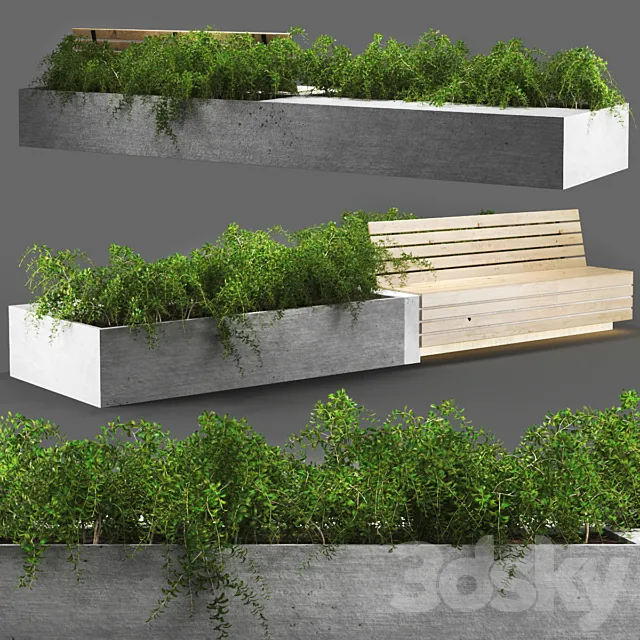 bench349 3DS Max Model