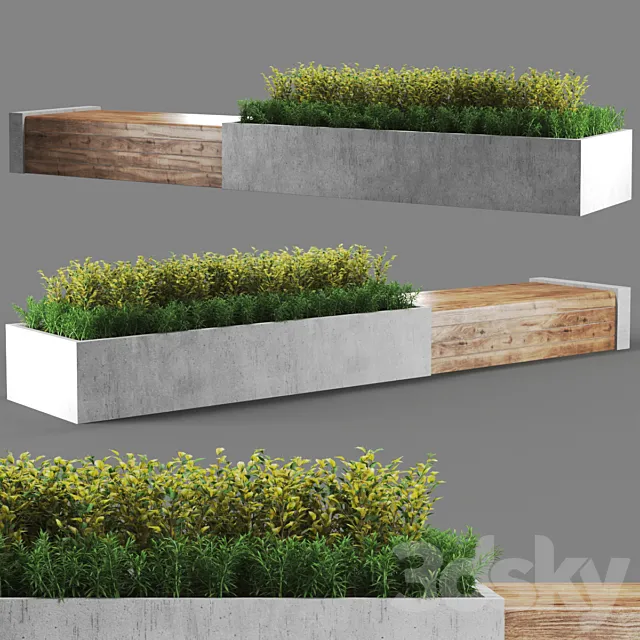 bench457 3ds Max