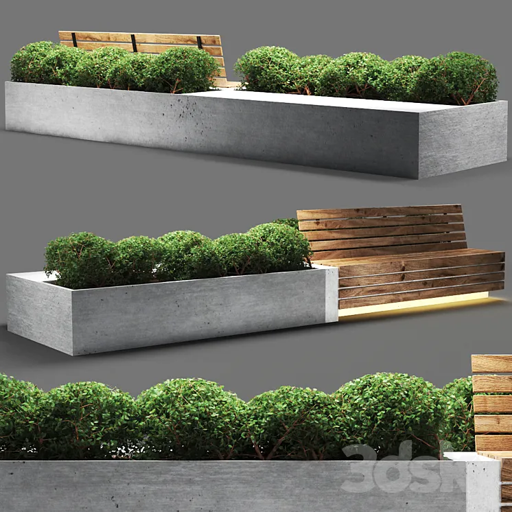 bench711 3DS Max