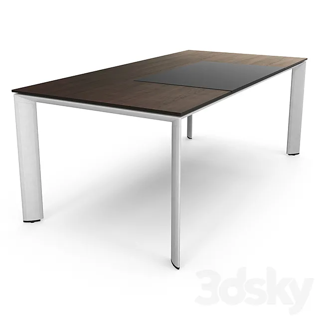 Bene AL Executive Table 3DS Max Model