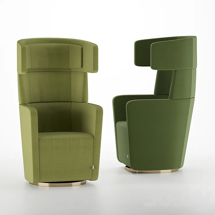BENE PARCS – WING CHAIR 3DS Max