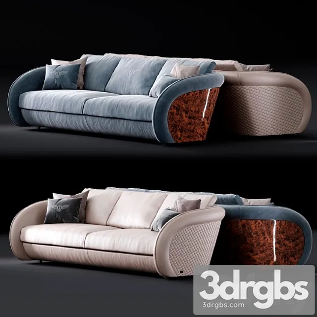 Bentley beaumont sofa 2 3dsmax Download