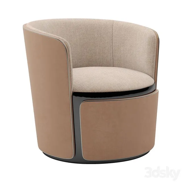 Bentley Home Mere armchair 3dsMax Model