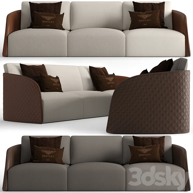 Bentley home swan sofa 3DS Max Model