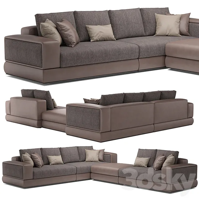Bentley home westbury corner sofa 3ds Max