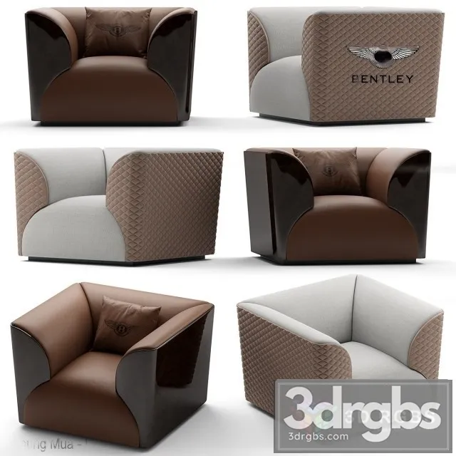 Bentley Home Winston Sofa 3dsmax Download