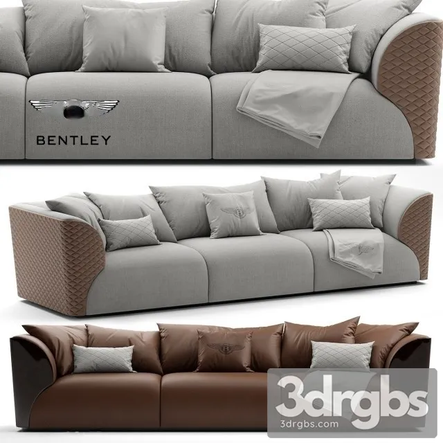 Bentley Home Winston Sofa Sofa 3dsmax Download