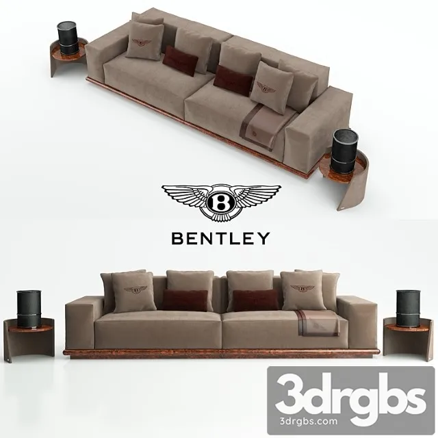 Bentley Wellinghton Sofa 2 3dsmax Download