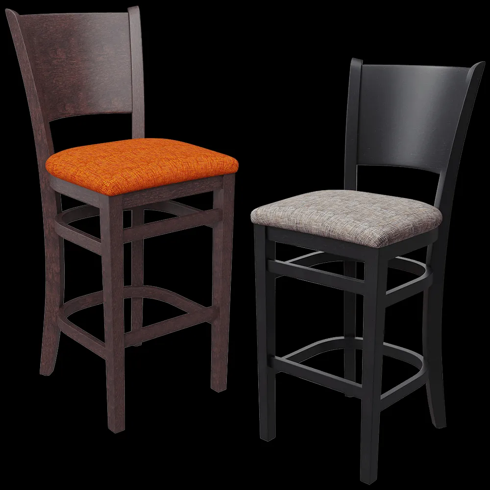 BentWood – Bar stool Bristol 3ds Max
