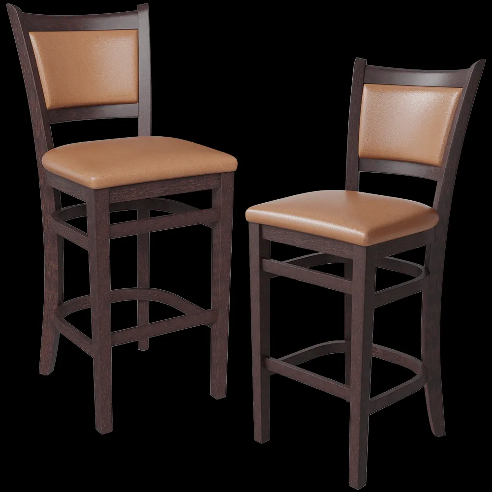 BentWood – Bar stool Chester 3ds Max
