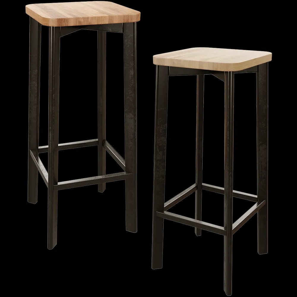 BentWood – Bar stool Déjà vu Box 3ds Max