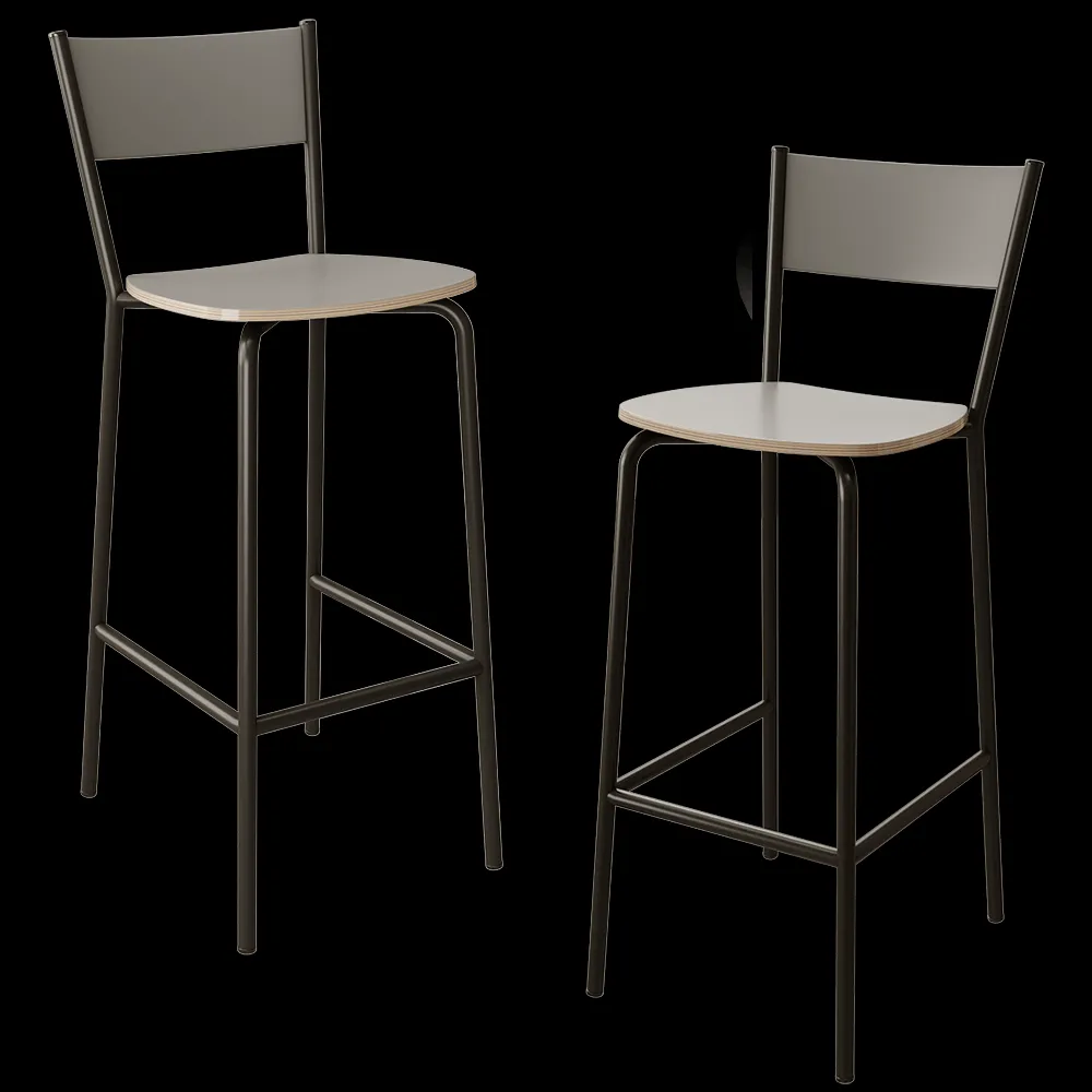 BentWood – Bar stool Marsel 3ds Max