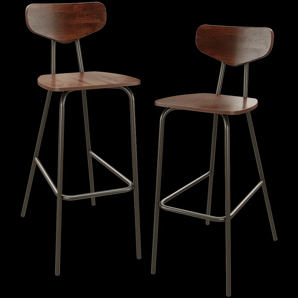 BentWood – Bar stool Melbyrn_B 3ds Max