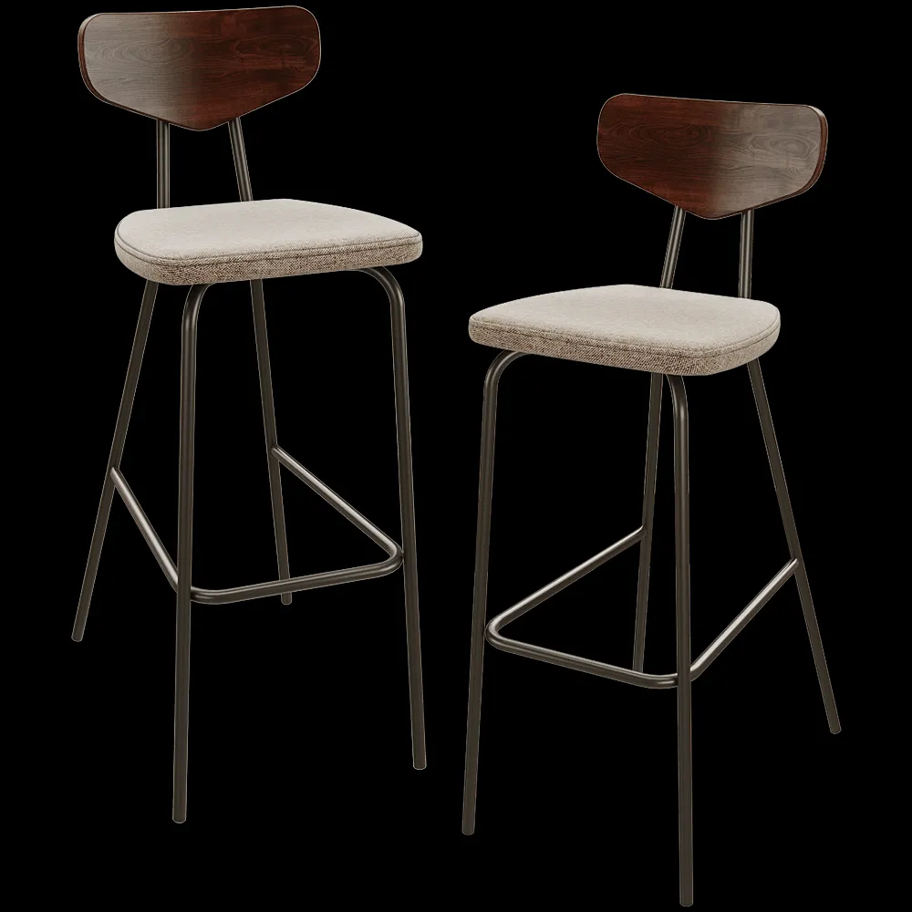 BentWood – Bar stool Melbyrn_BM 3ds Max