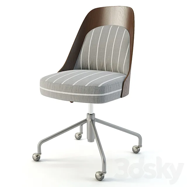 Bentwood Office Chair 3DSMax File