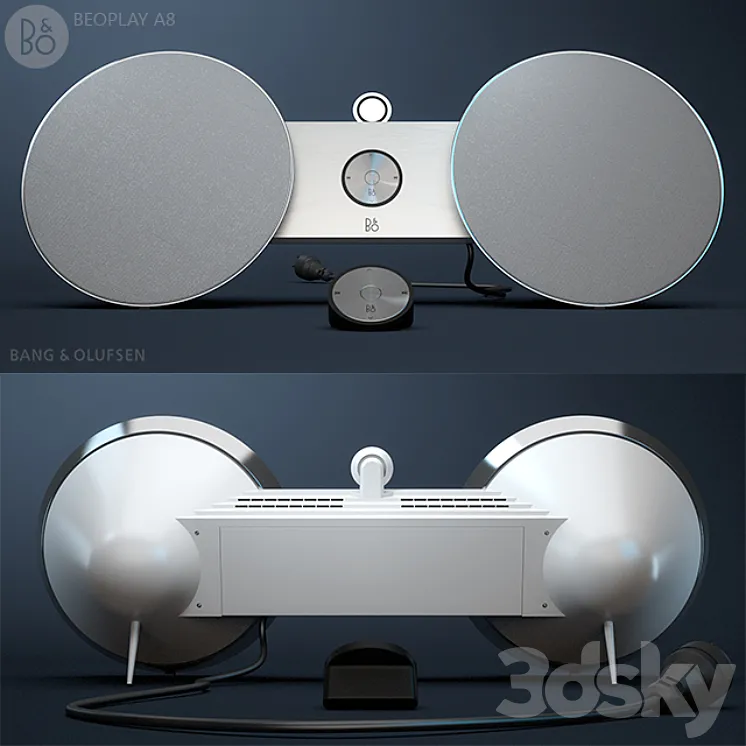 Beoplay A8 by Bang and Olufsen 3DS Max