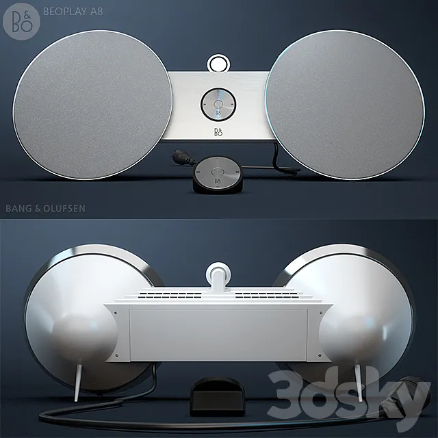Beoplay A8 by Bang and Olufsen 3DSMax File