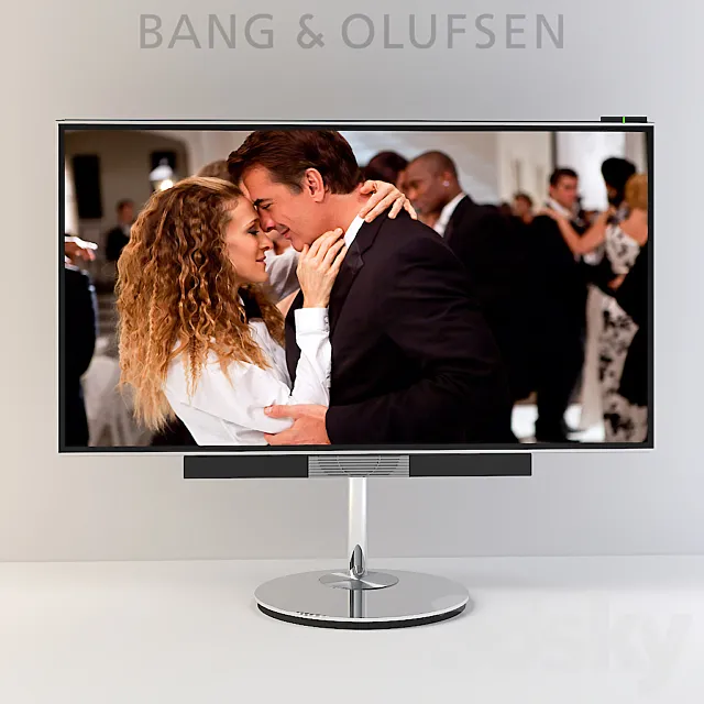 Beovision avant 85″ from the bang & olufsen 3DS Max Model