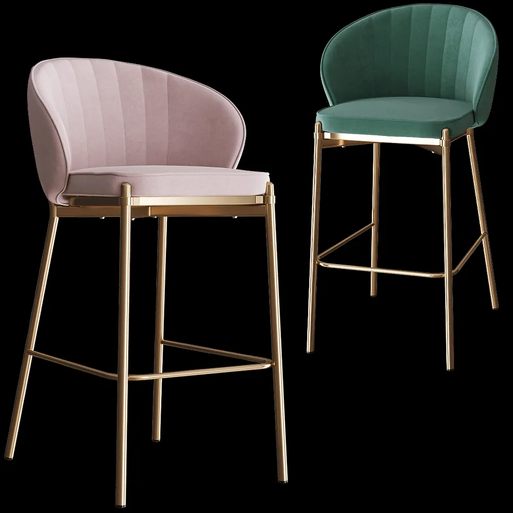 Bergenson Bjorn – Barstool Coral 3ds Max