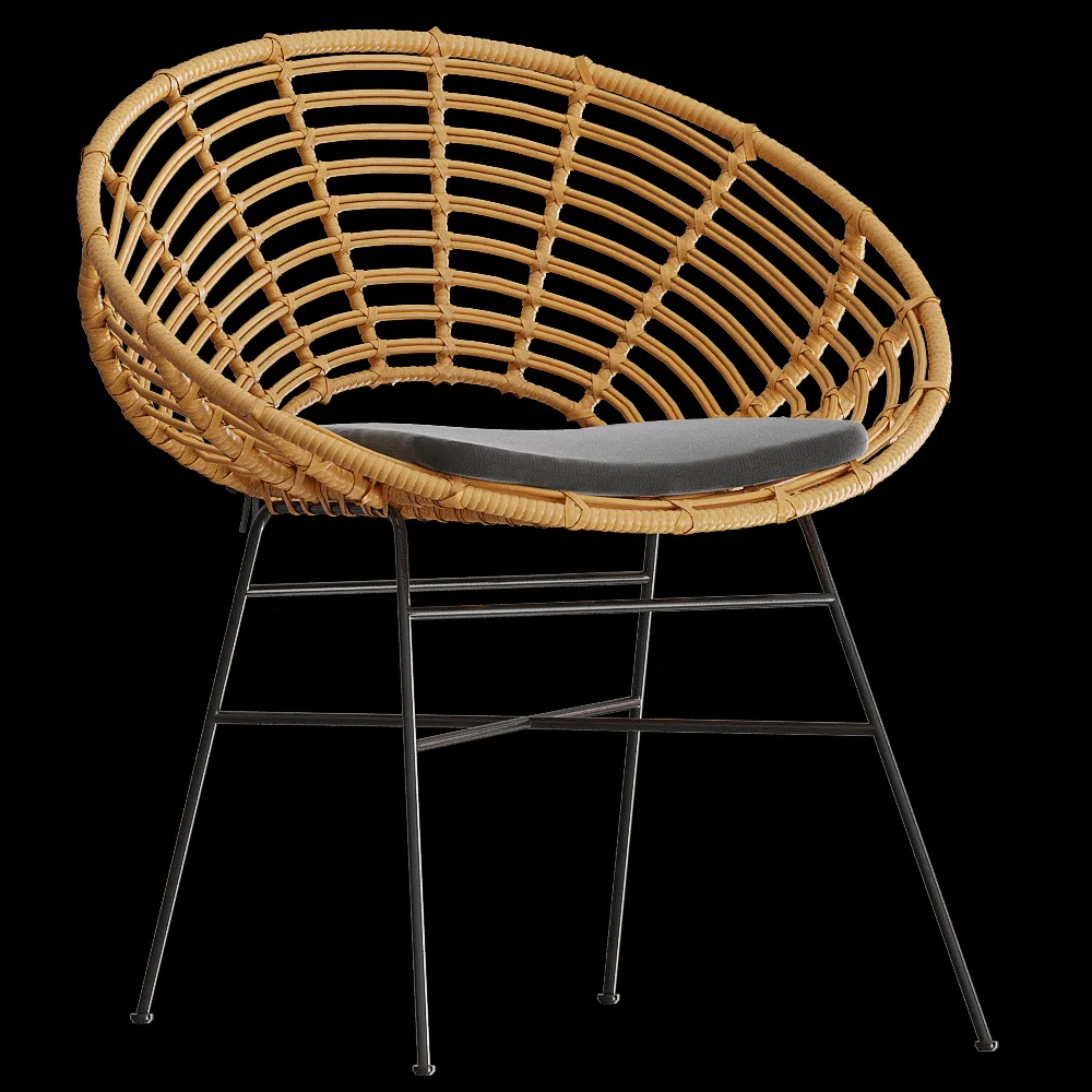 Bergenson Bjorn – Chair Vetle Round 3ds Max